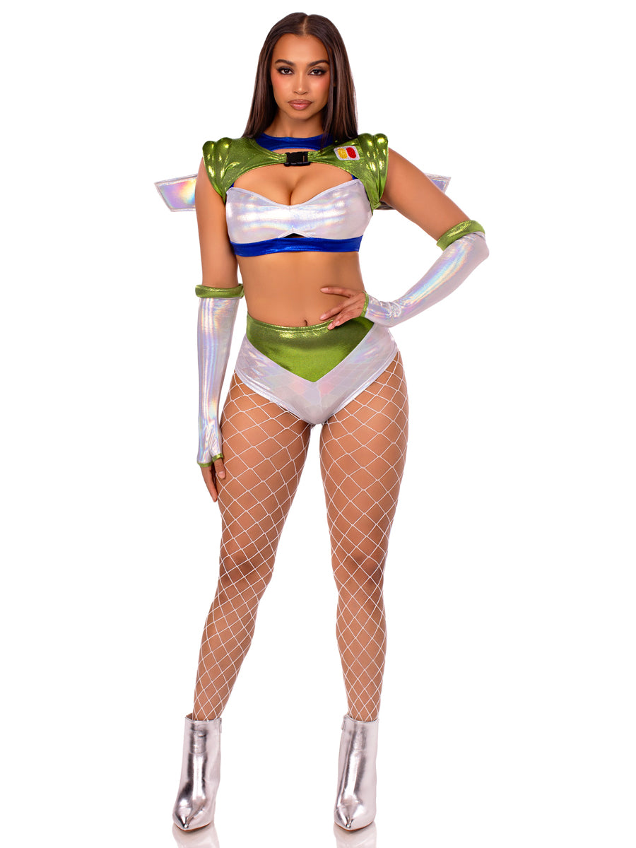 Intergalactic Ranger Womens Sexy Buzz Costume