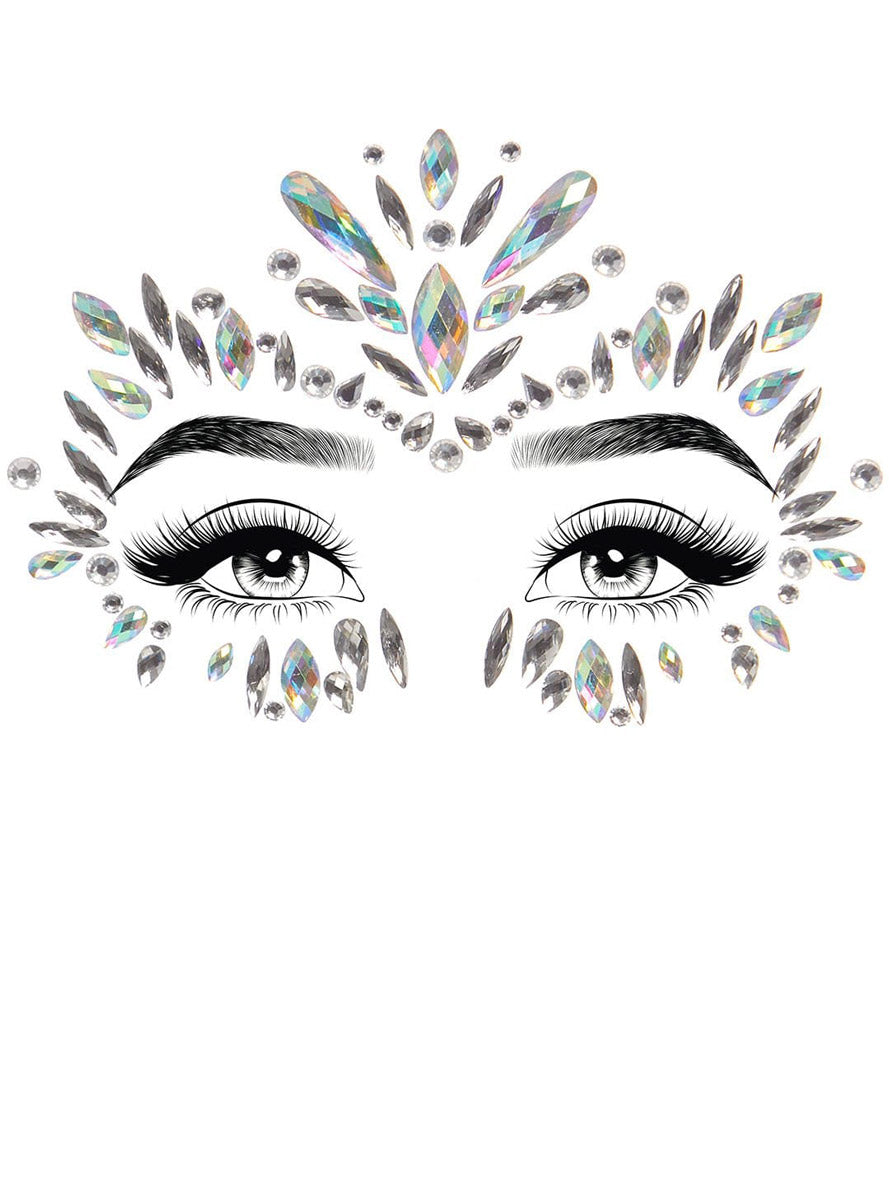 Iris Clear Face Jewels