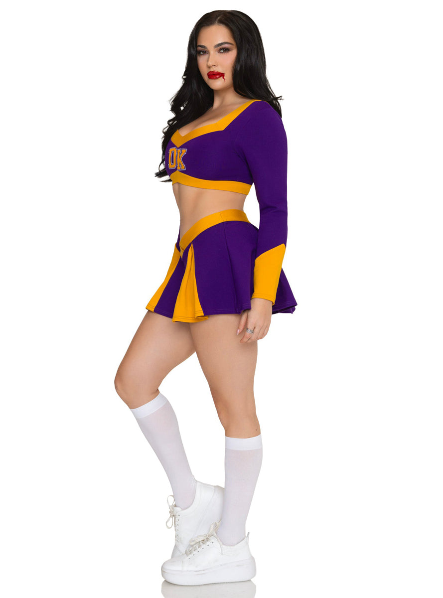 Sexy Womens Killer Cheerleader Jennifers Body Costume Side Image