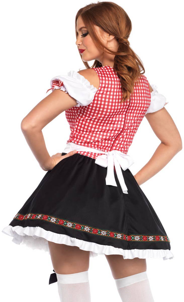 Leg Avenue Women-s Oktoberfest Beer Girl Sexy Costume - Close Back View