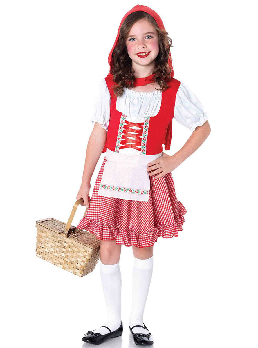 Lil Miss Red Girls Fairytale Costume