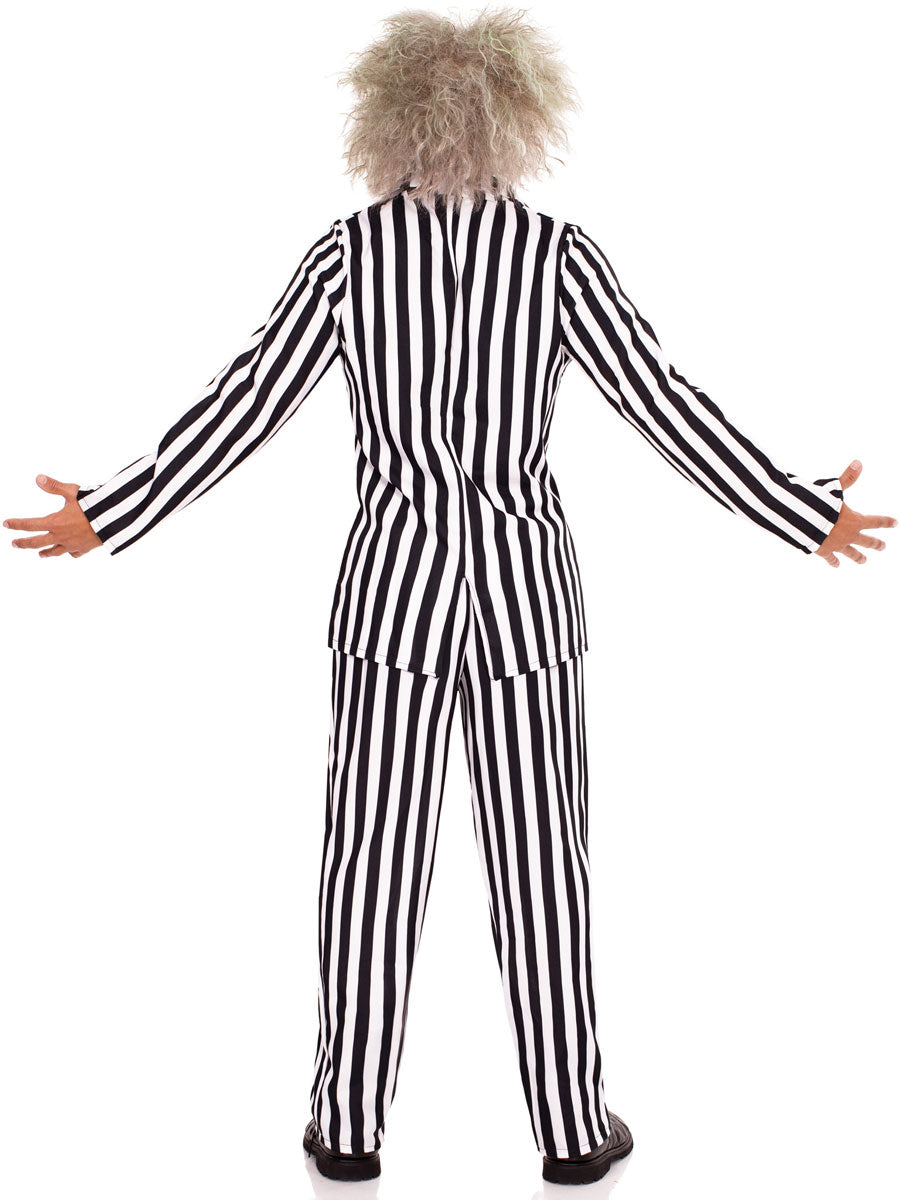 Men's Beetle Boss Beetlejuice Halloween Movie Costume - Back Image