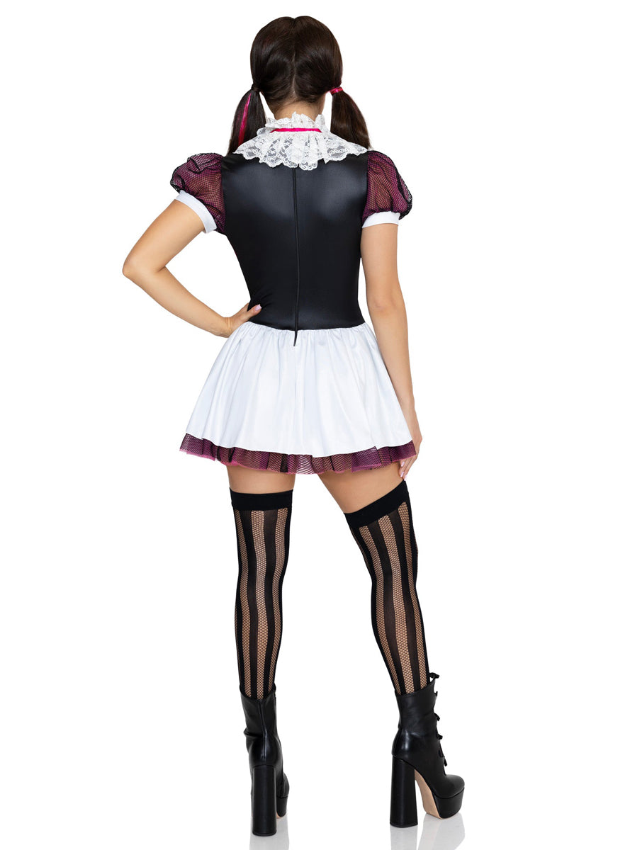 Sexy Womens Miss Vampy Draculaura Costume Back Image