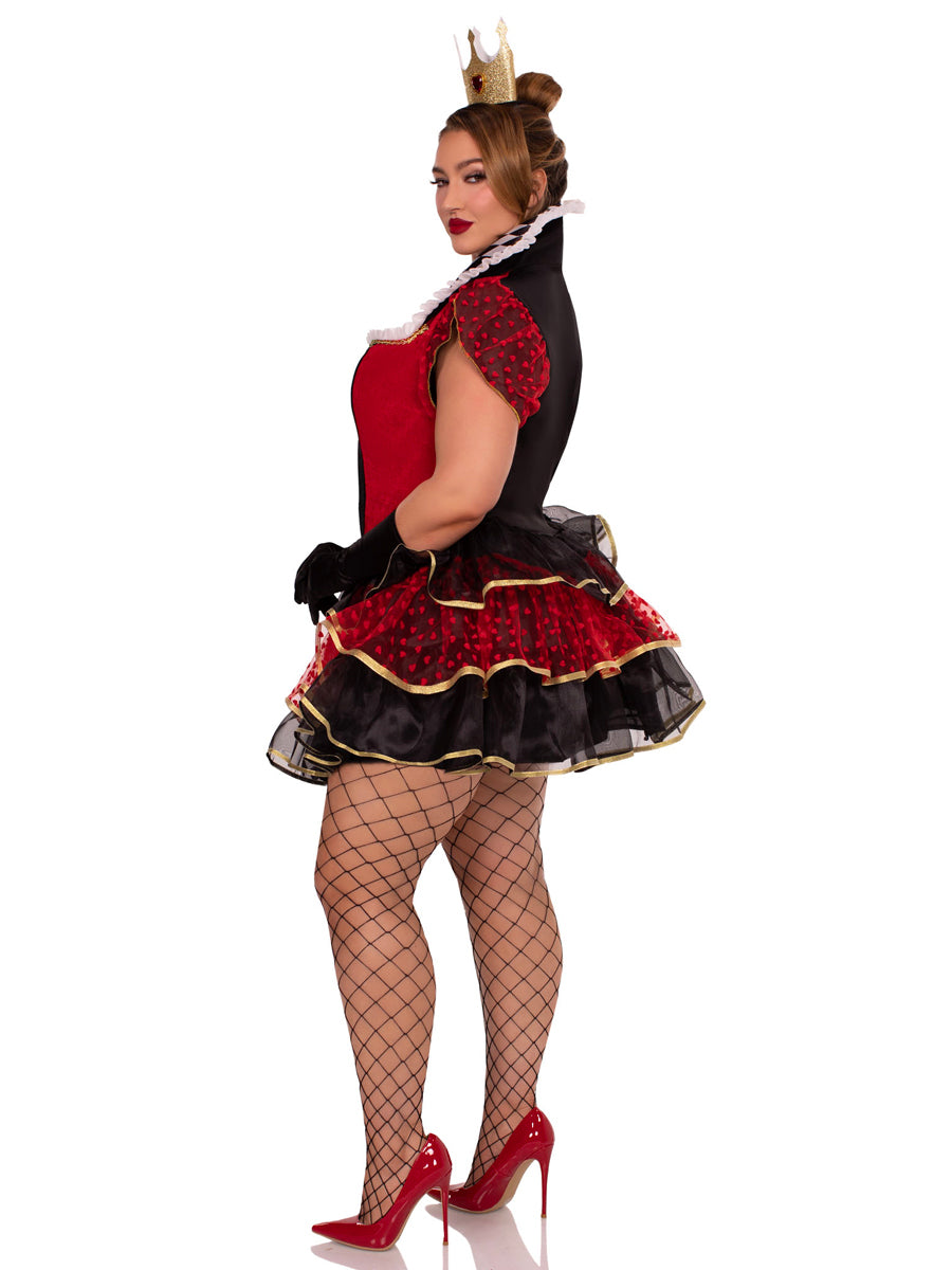 Storybook Red Queen Sexy Plus Size Costume