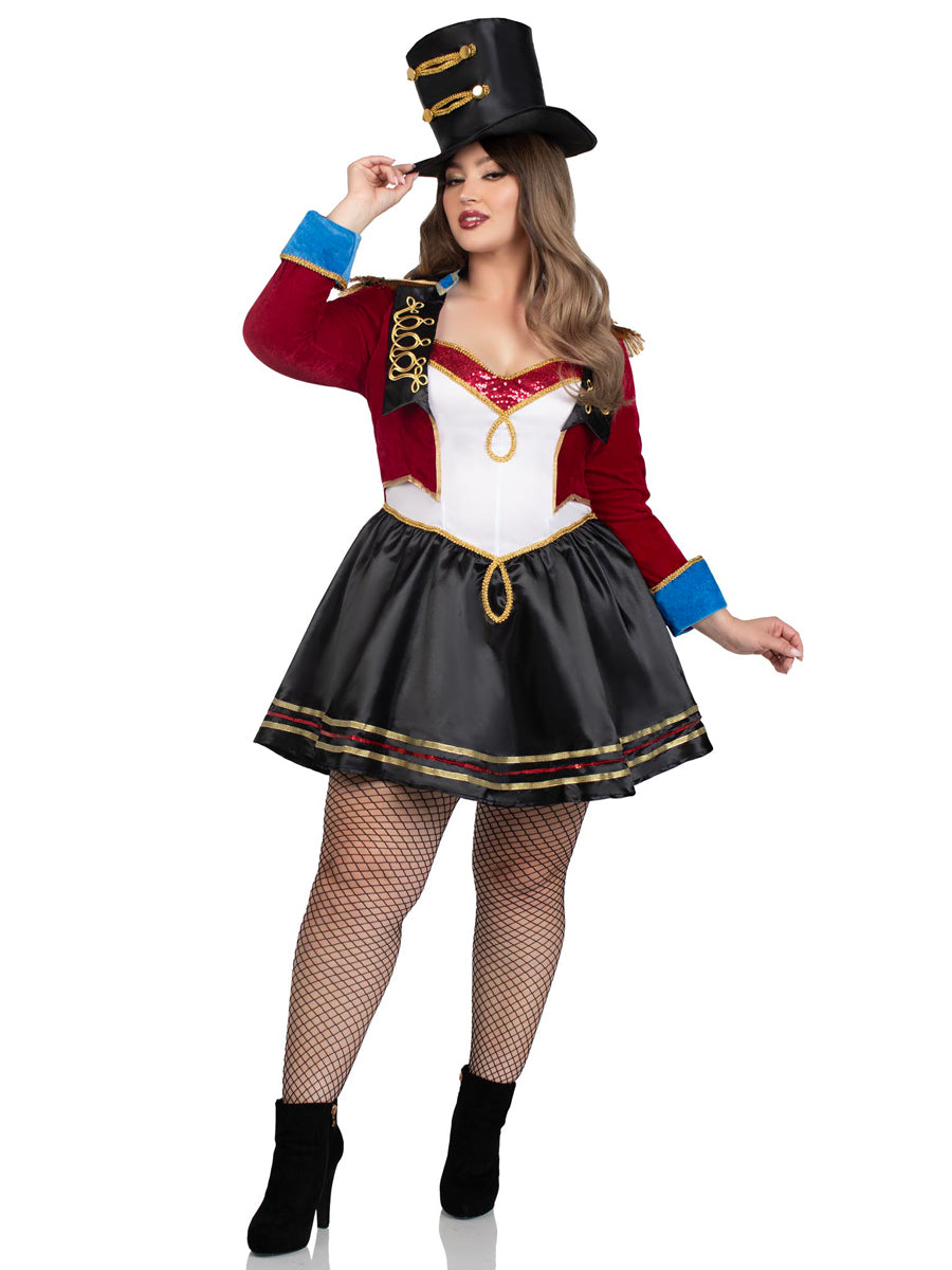 Classic Ringmaster Plus Size Womens Costume