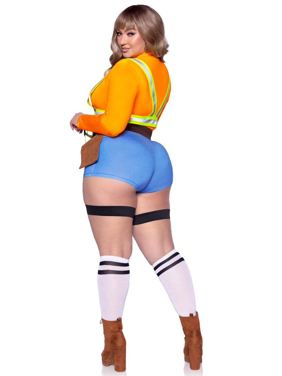 Nailed It Sexy Plus Size Construction Costume