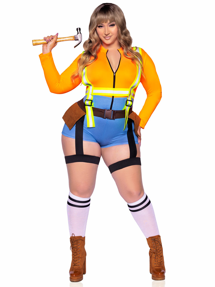 Nailed It Sexy Plus Size Construction Costume