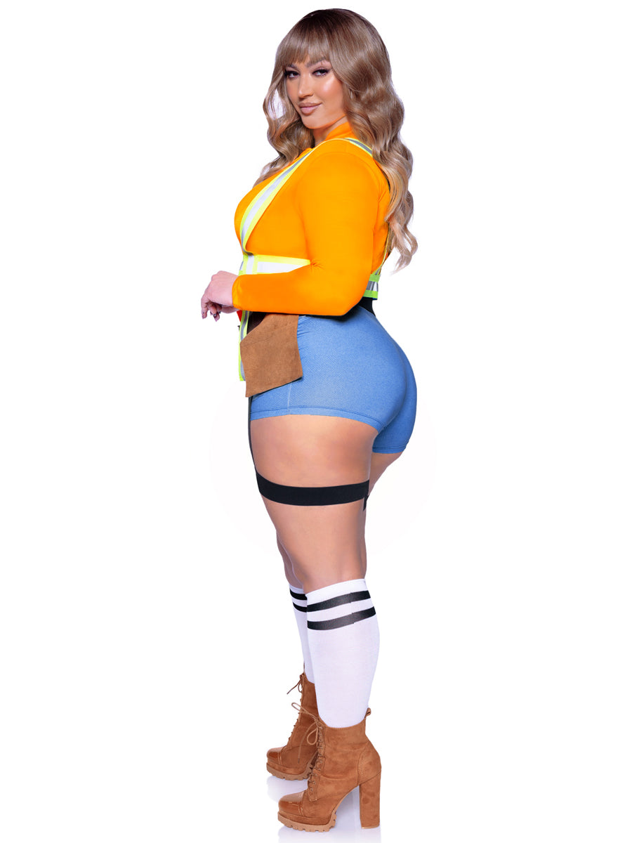Nailed It Sexy Plus Size Construction Costume