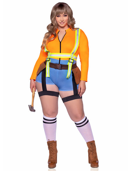 Nailed It Sexy Plus Size Construction Costume