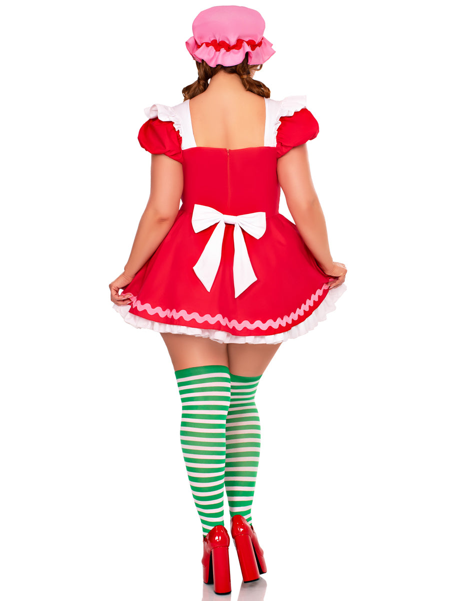 Red Berry Cutie Womens Sexy Plus Size Costume