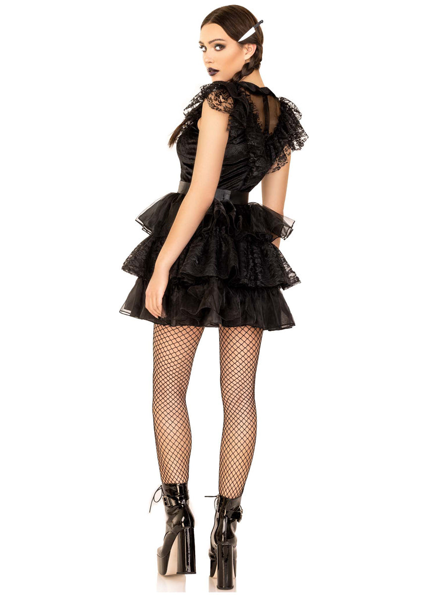 Black Raving Rebel Womens Halloween Costume