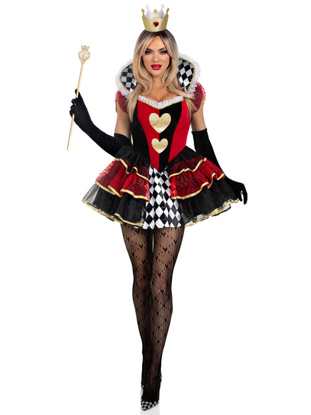 Rebel Red Queen Womens Sexy Costume
