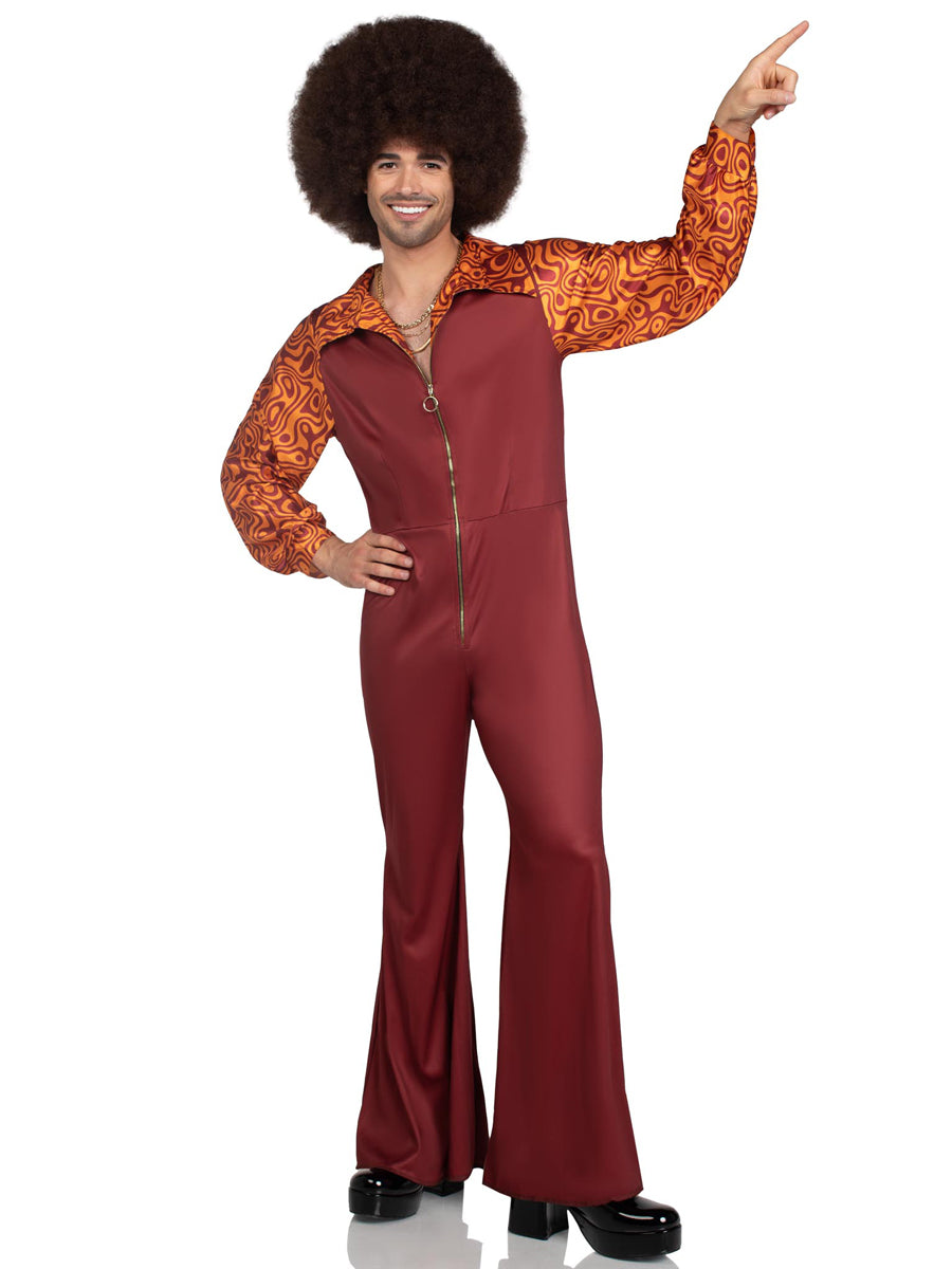 70s Disco Dude Mens Leisure Suit Costume