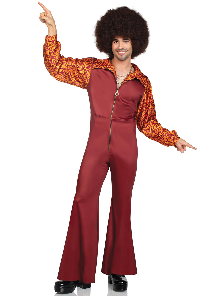 70s Disco Dude Mens Leisure Suit Costume