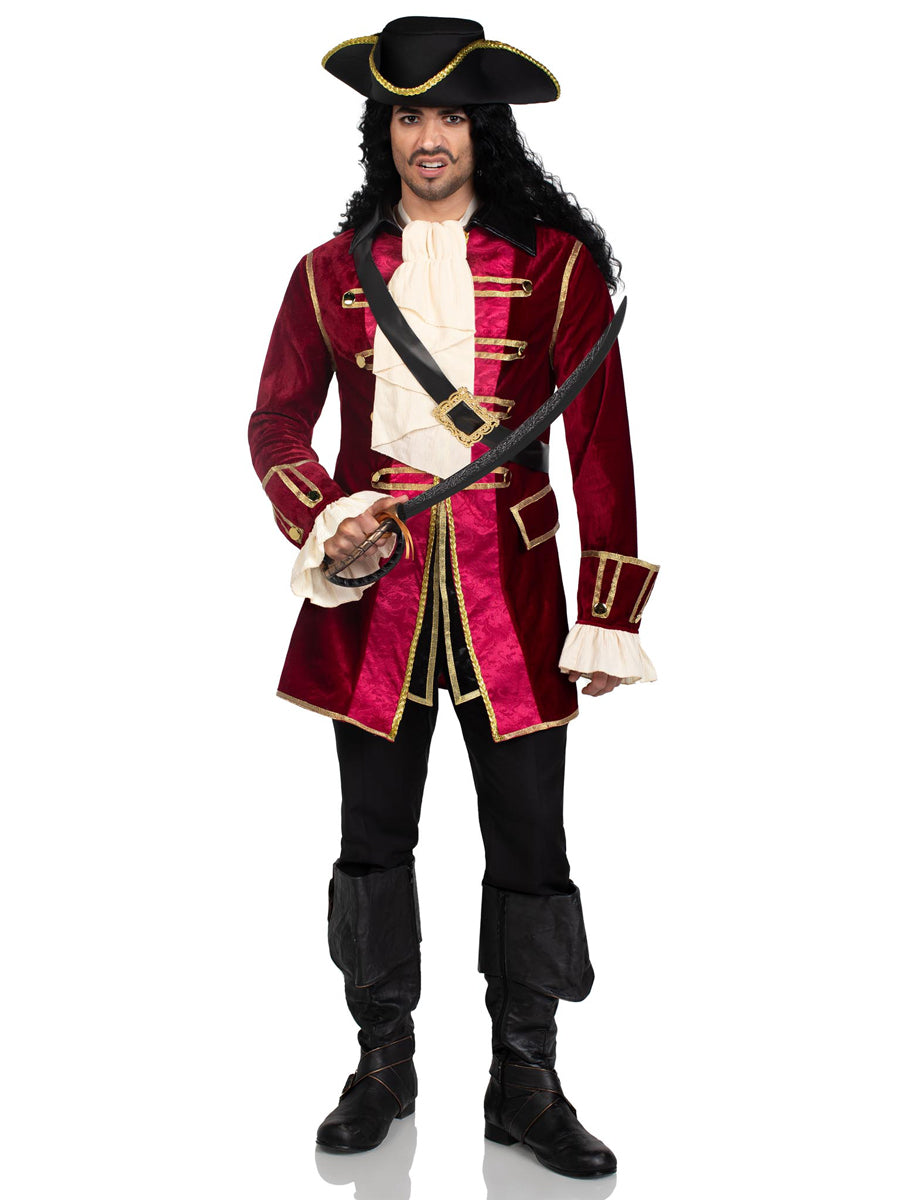 Pirate Captain Deluxe Mens Costume