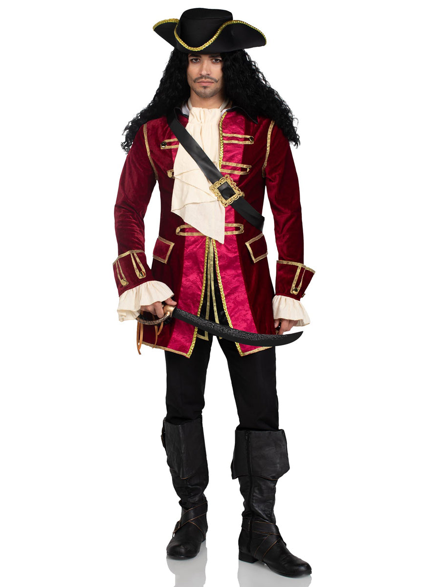 Pirate Captain Deluxe Mens Costume