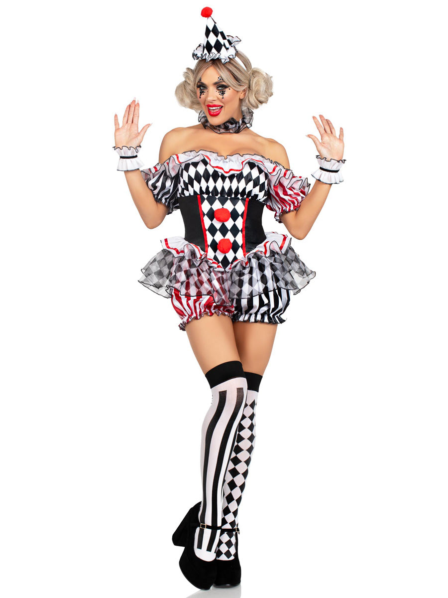 Harlequin Hottie Womens Sexy Costume