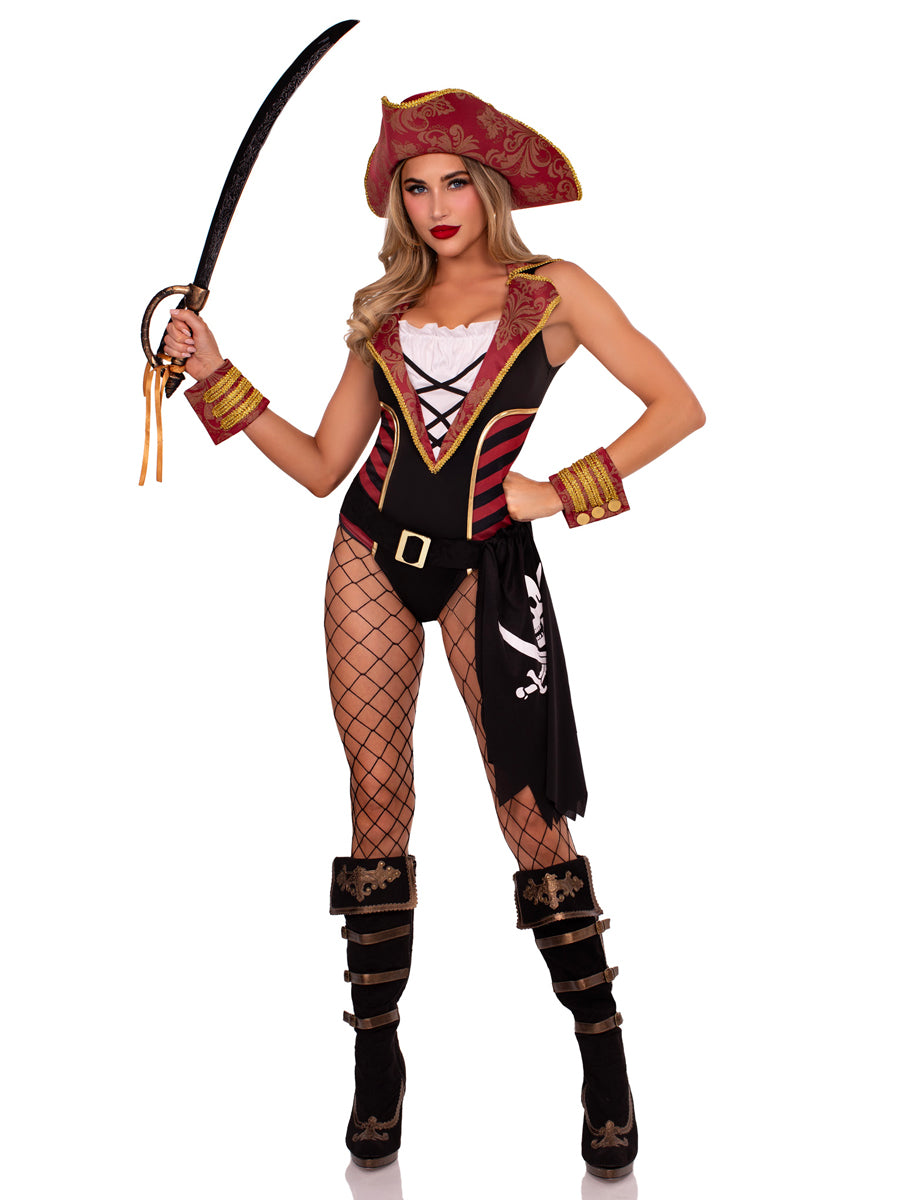 Sultry Swashbuckler Womens Sexy Pirate Costume