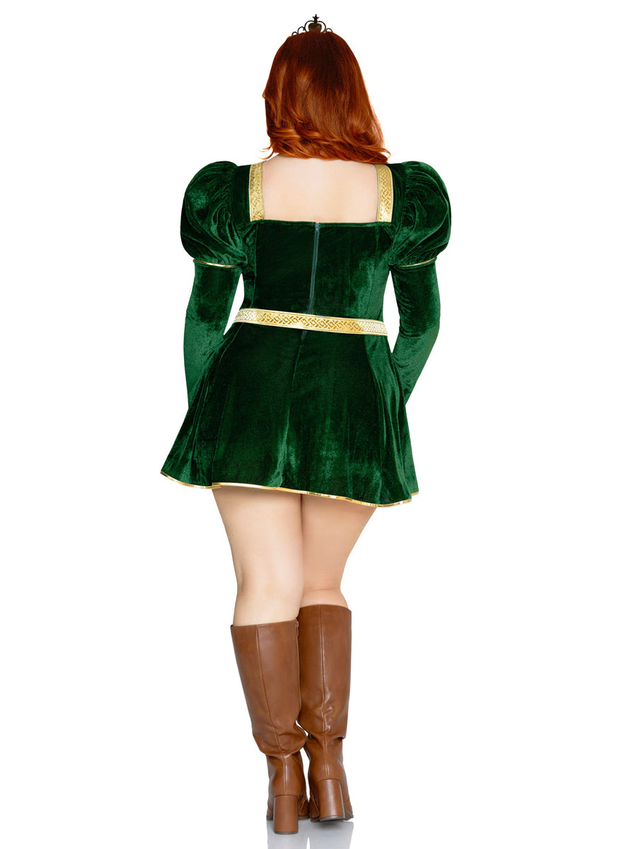 Swamp Princess Womens Plus Size Costume