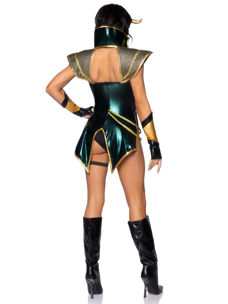 Trickster Goddess Womens Villain Costume
