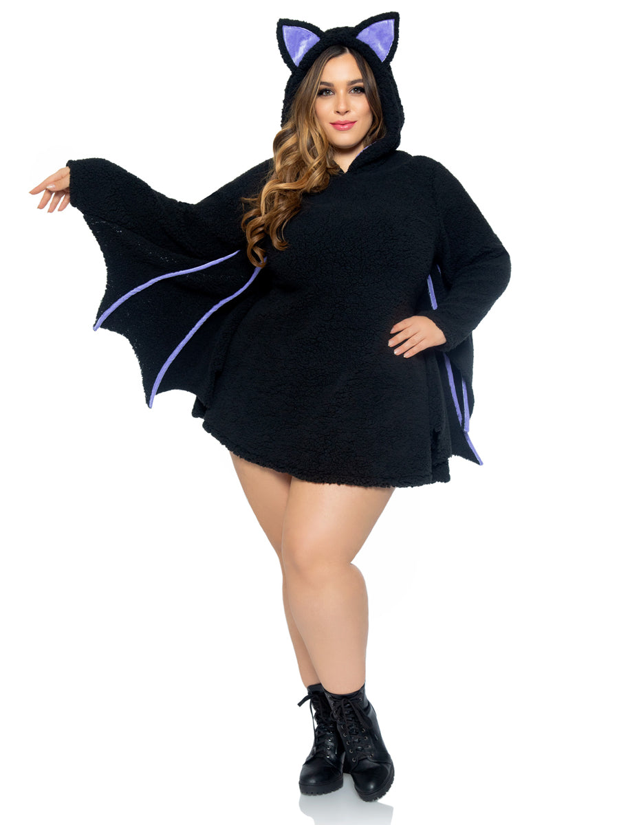Moonlight Bat Womens Plus Size Halloween Costume