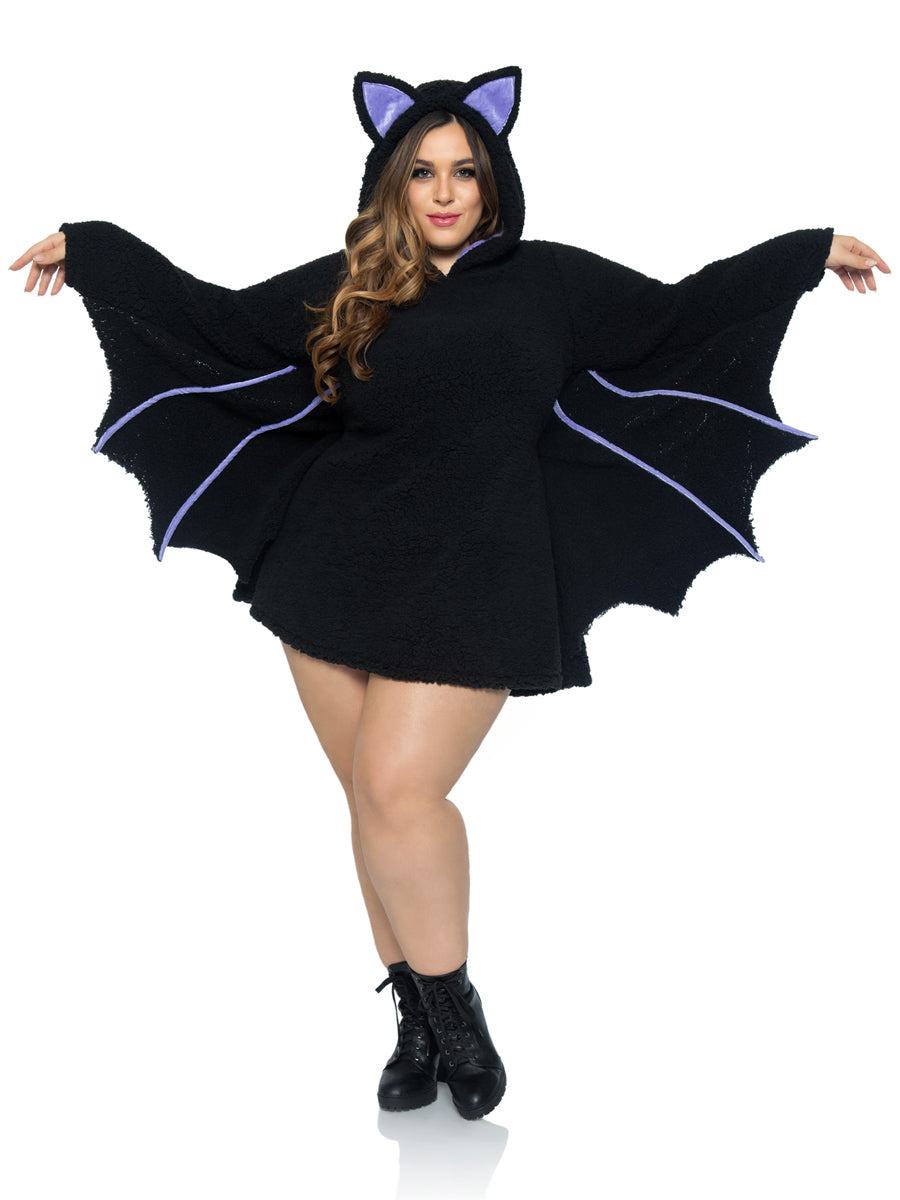 Moonlight Bat Womens Plus Size Halloween Costume