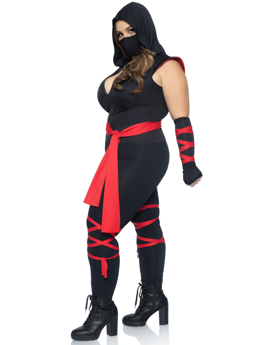 Deadly Ninja Womens Plus Size Costume