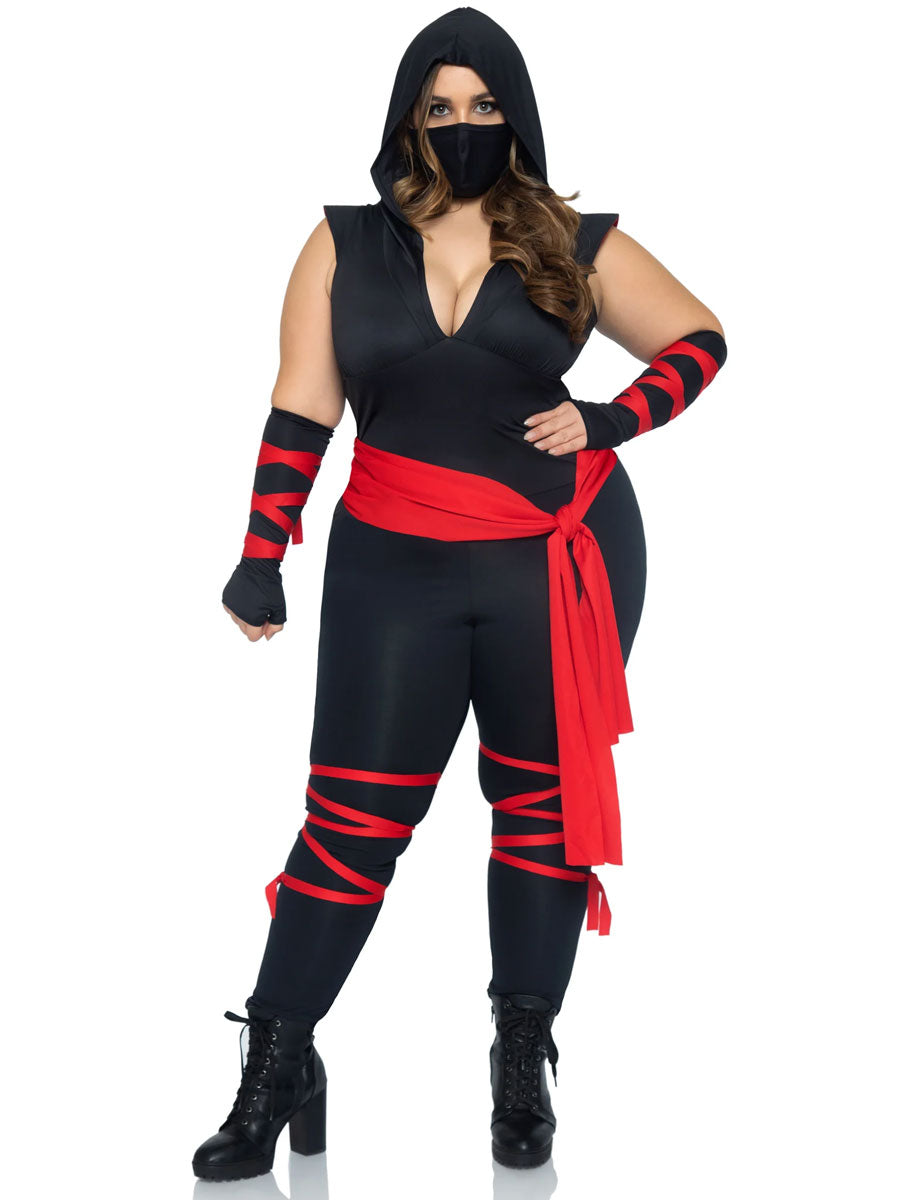 Deadly Ninja Womens Plus Size Costume