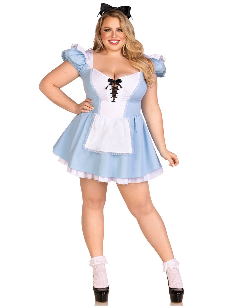 Storybook Alice Womens Sexy Plus Size Costume