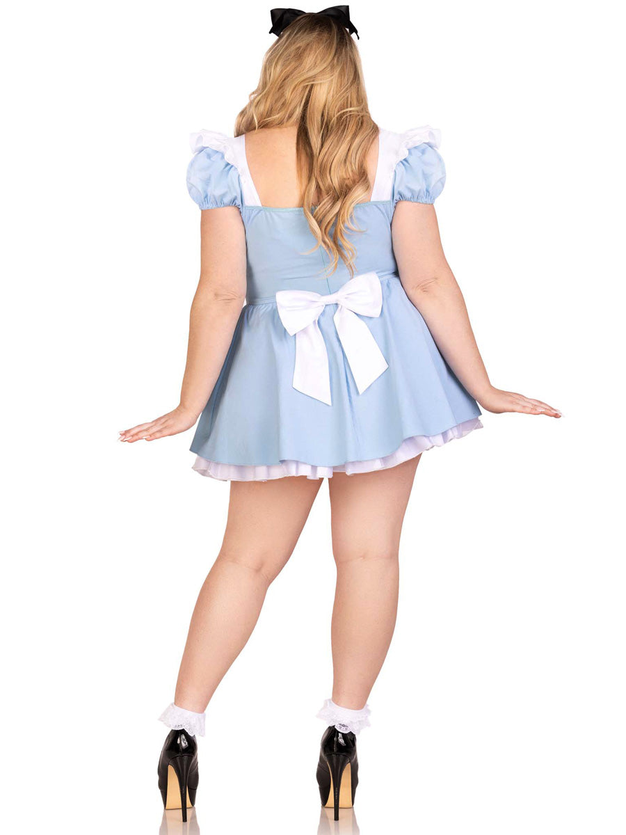 Storybook Alice Womens Sexy Plus Size Costume