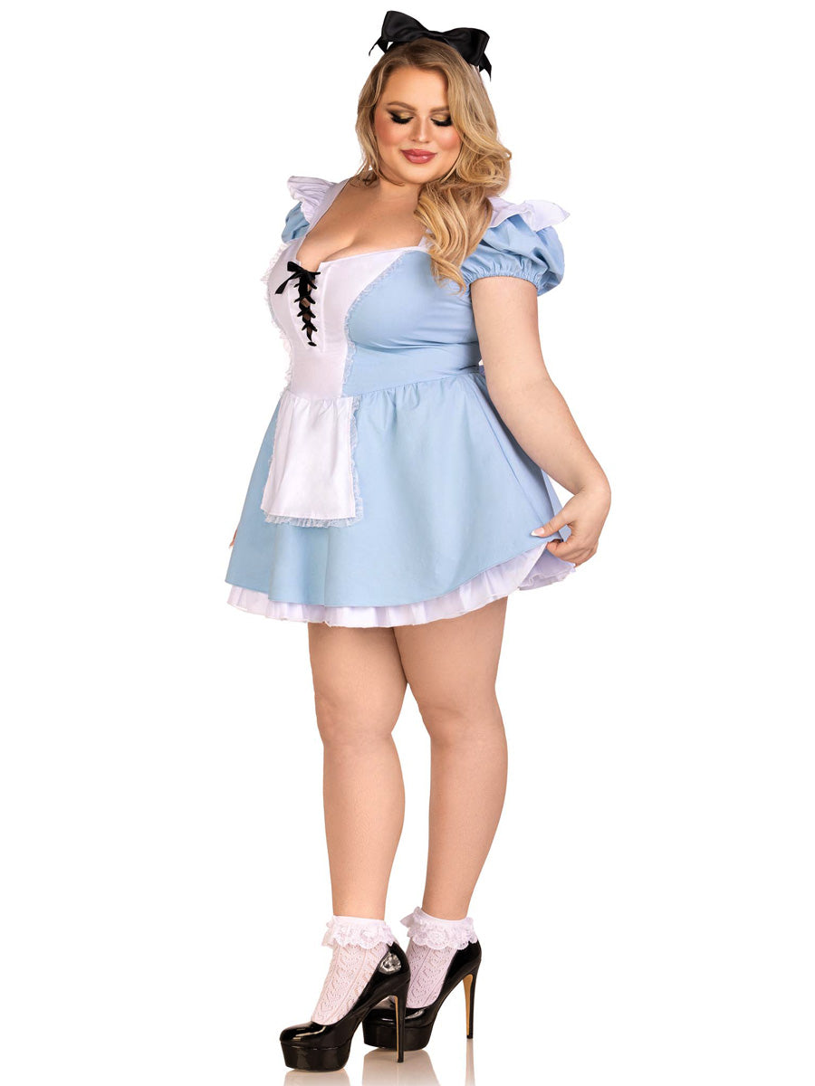 Storybook Alice Womens Sexy Plus Size Costume