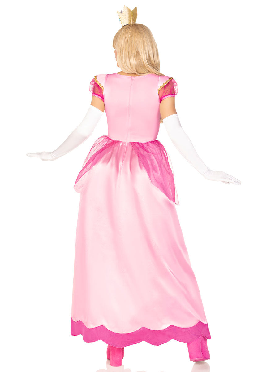 Classic Princess Peach Women's Costume - Back Image