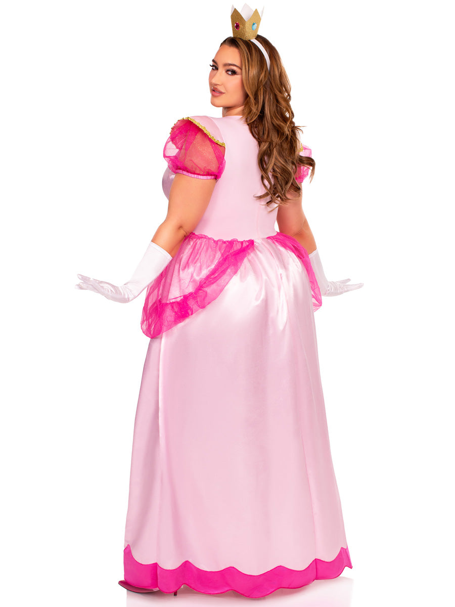 Peach Pink Princess Womens Plus Size Costume