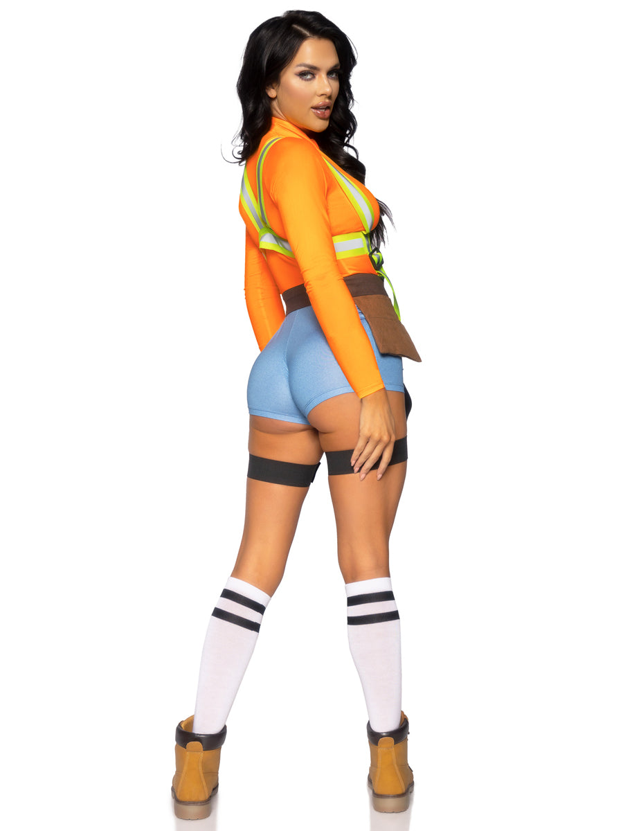 Nailed It Womens Sexy Construction Costume