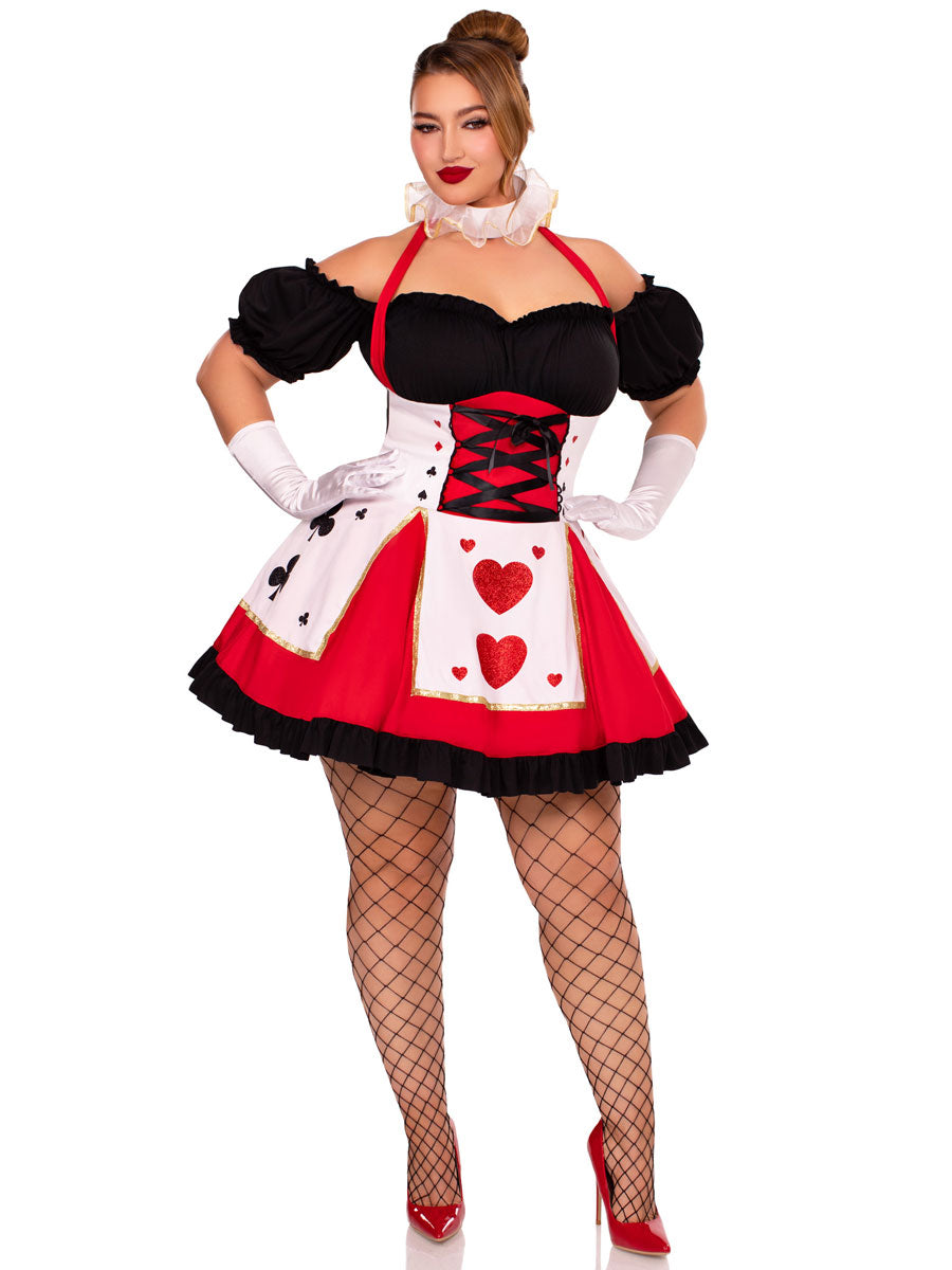Pretty Playing Card Plus Size Storybook Costume