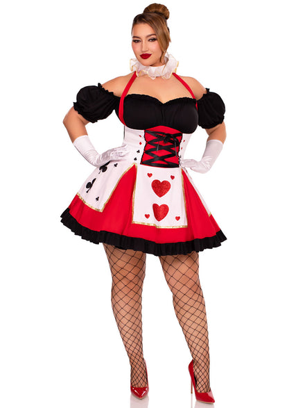 Pretty Playing Card Plus Size Storybook Costume