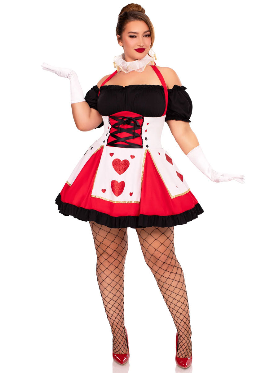 Pretty Playing Card Plus Size Storybook Costume