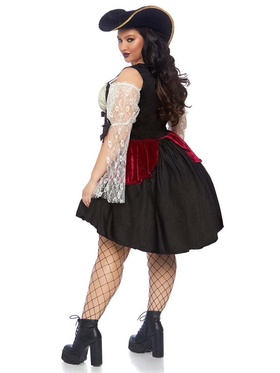 Swashbuckling Pirate Womens Plus Size Costume