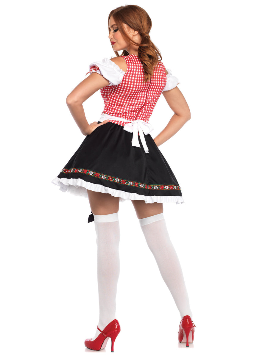 Leg Avenue Women-s Oktoberfest Beer Girl Sexy Costume - Back Image