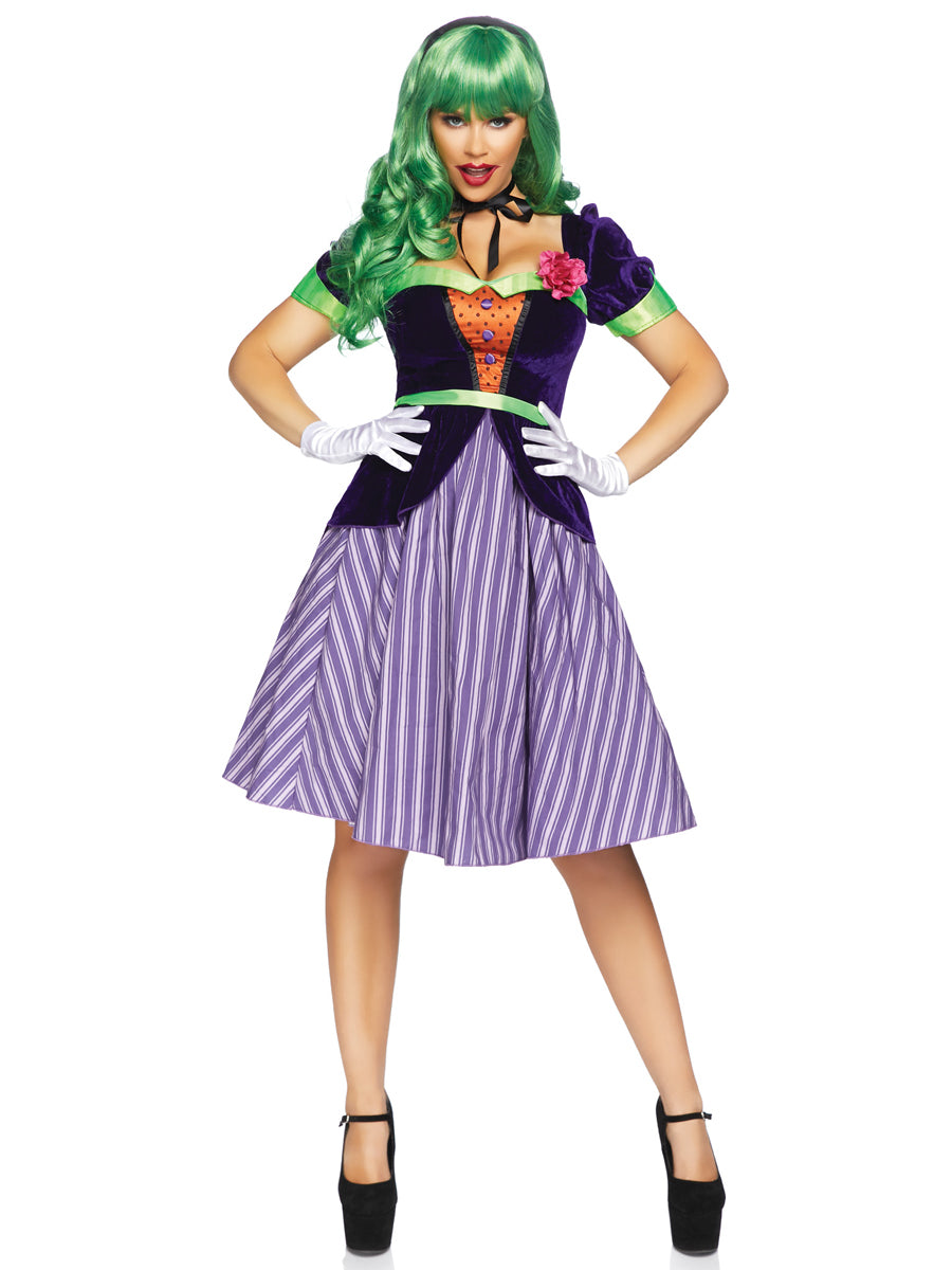 Comic Book Baddie Womens Villain Costume