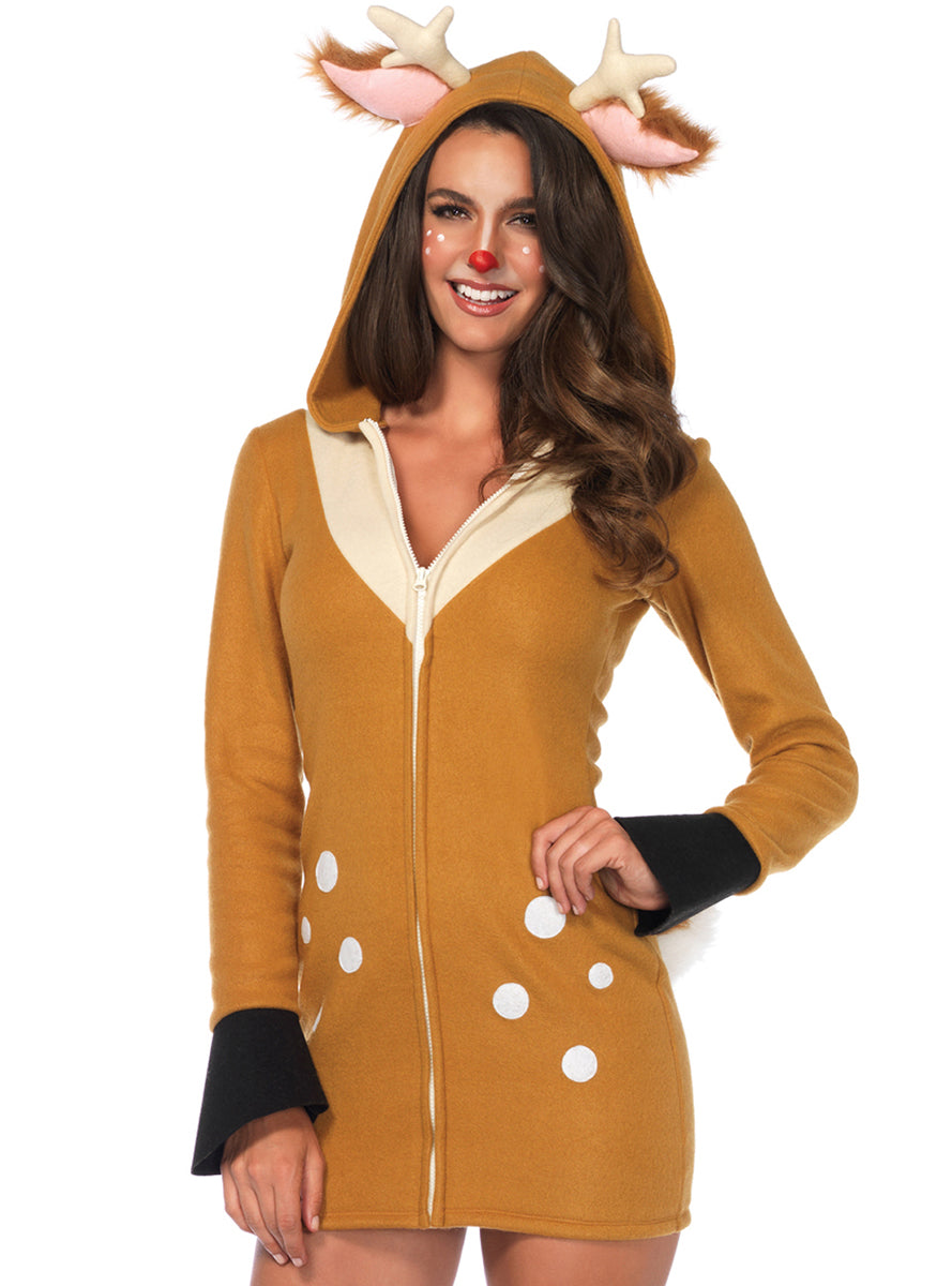 Cozy Cute Fawn Womens Costume