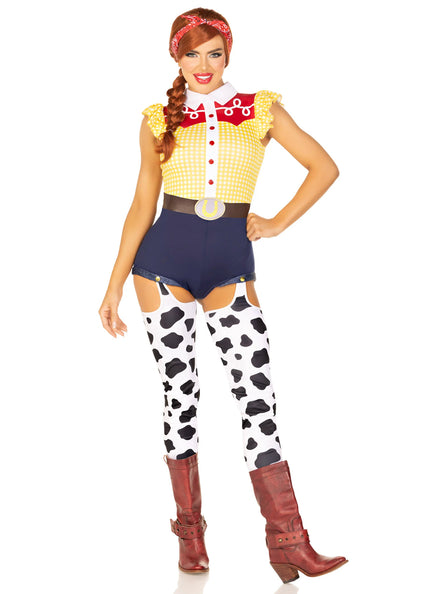 Women's Jessie Toy Story Cowgirl Fancy Dress Costume - Main Image