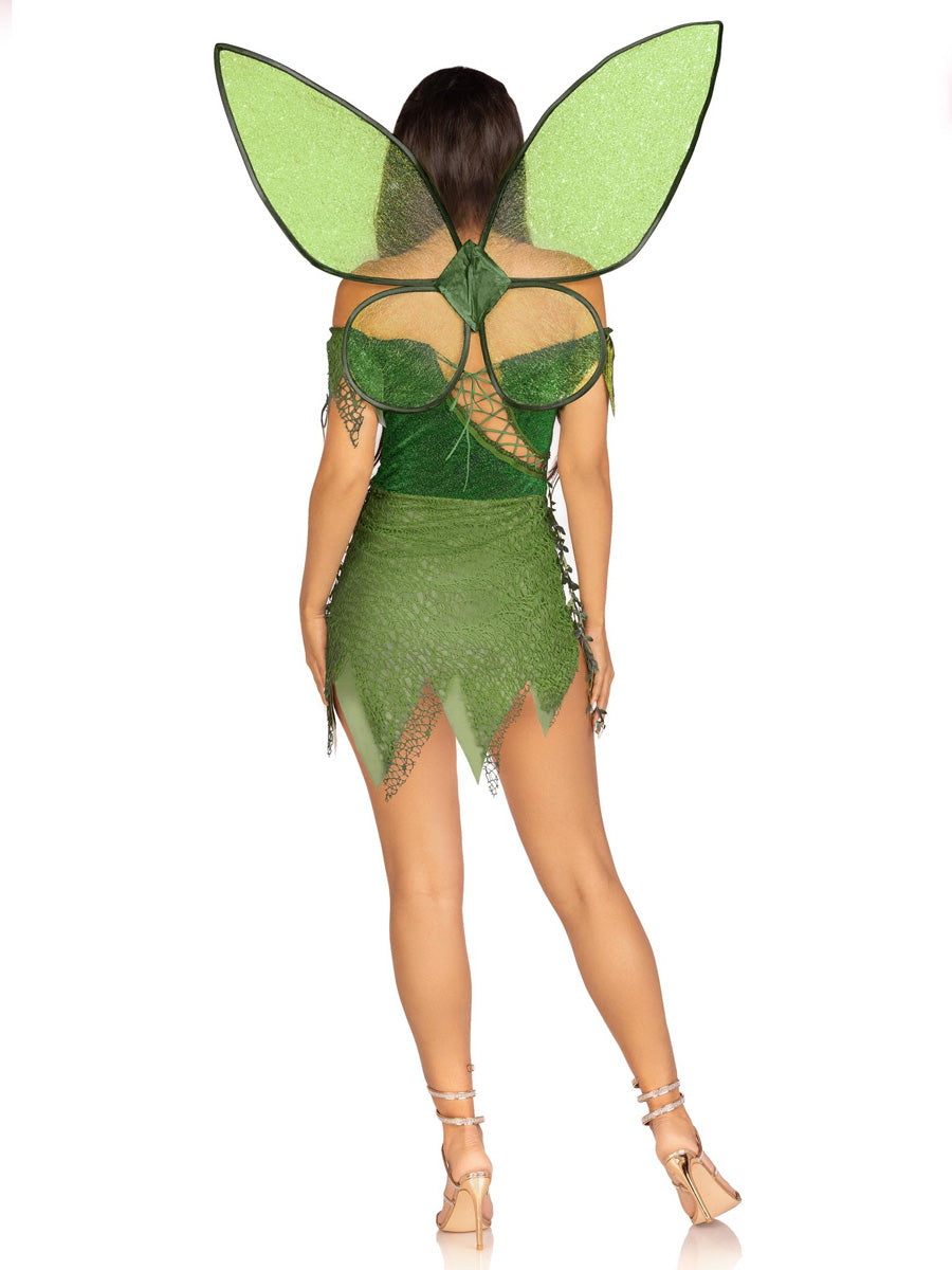Green Forest Fairy Womens Sexy Costume