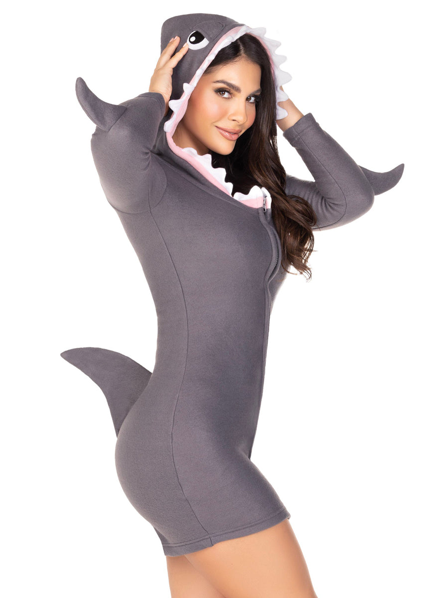 Cozy Cute Shark Womens Costume