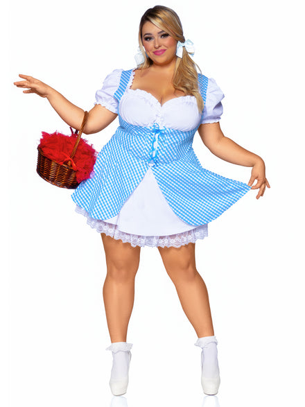 Blue Book Sweetie Womens Plus Size Costume