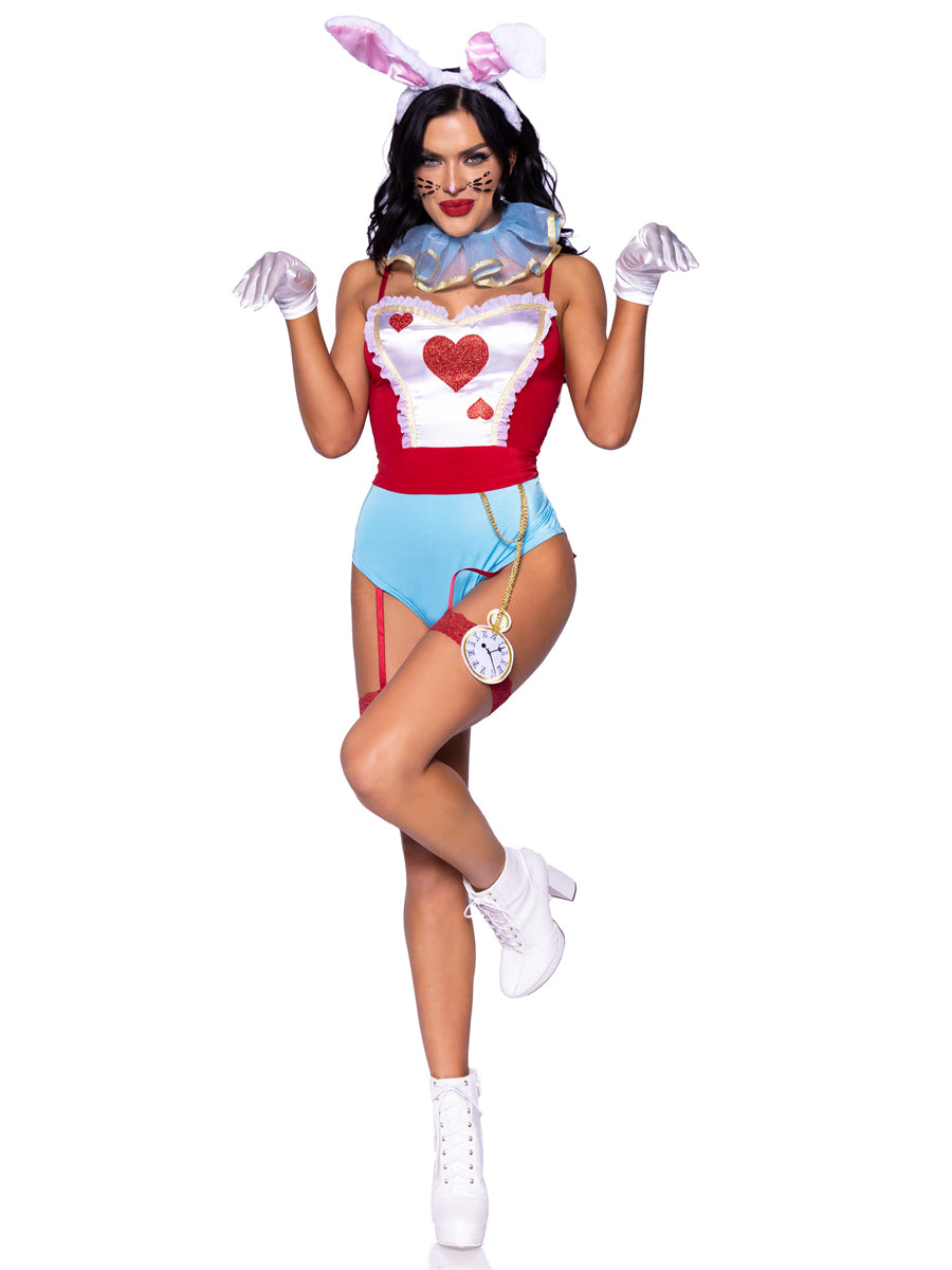 Wonderful White Rabbit Womens Sexy Costume