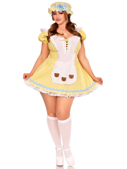 Goldilocks Womens Sexy Plus Size Costume